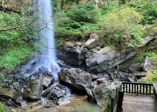 三貂嶺瀑布群觀瀑台 三貂嶺瀑布群觀瀑台