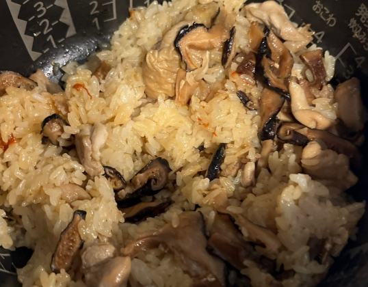麻油雞油飯