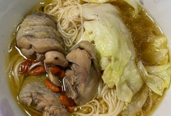 麻油麵線