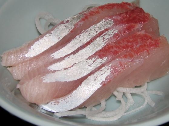 紅甘生魚片 紅甘生魚片