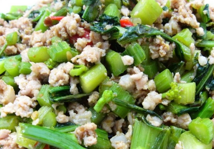 衝菜做法
