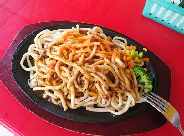 素食鐵板麵 素食鐵板麵