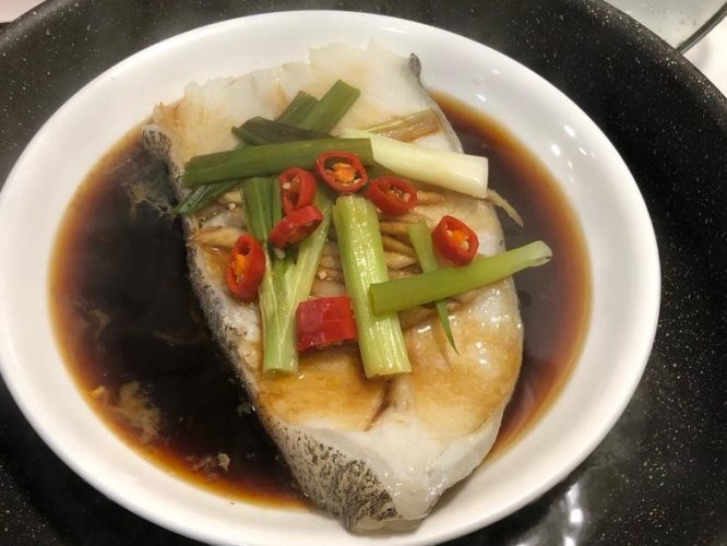 蒸鱈魚 蒸鱈魚