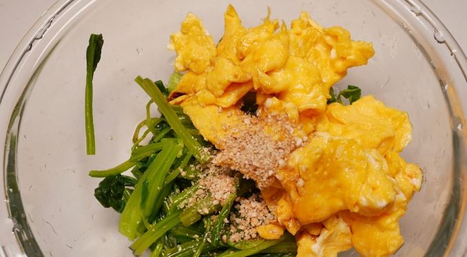 甜菠菜炒蛋 甜菠菜炒蛋