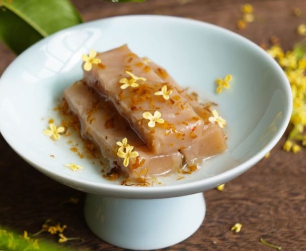 藕粉桂花糖糕 藕粉桂花糖糕
