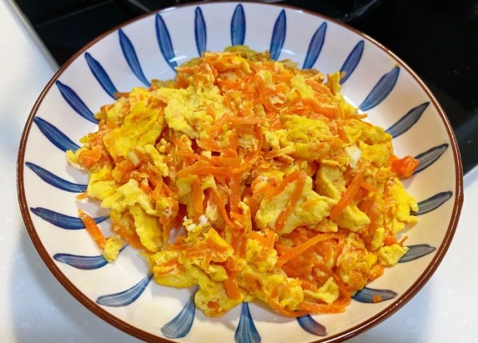 紅蘿蔔炒蛋 紅蘿蔔炒蛋