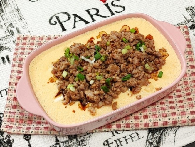 肉碎蒸蛋 肉碎蒸蛋