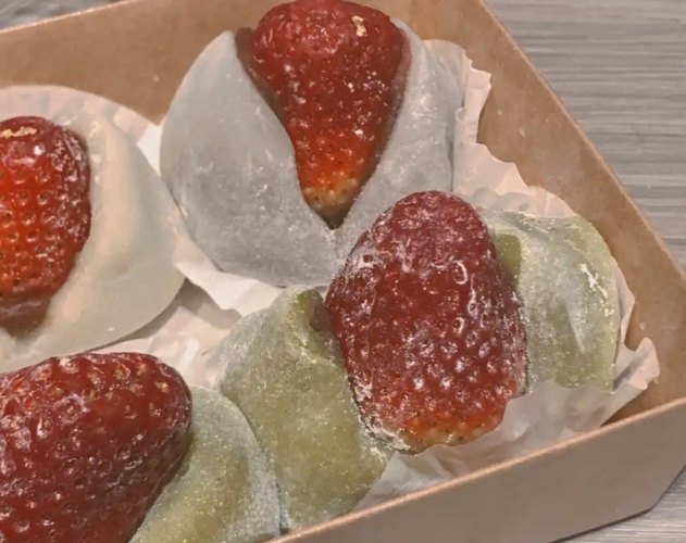 草莓大福做法 草莓大福做法