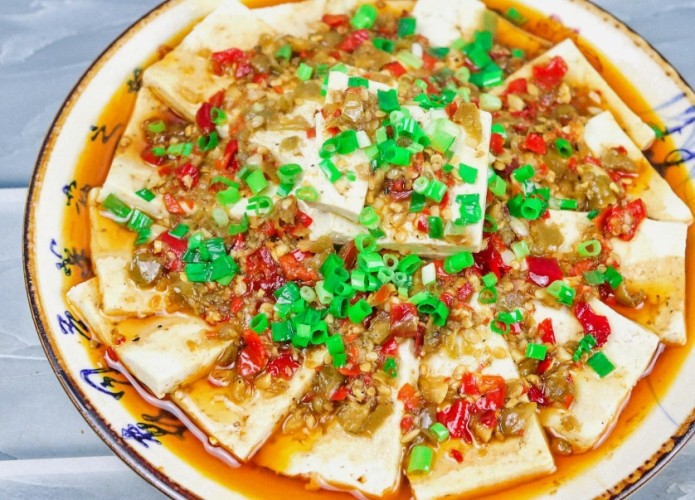 蒸豆腐