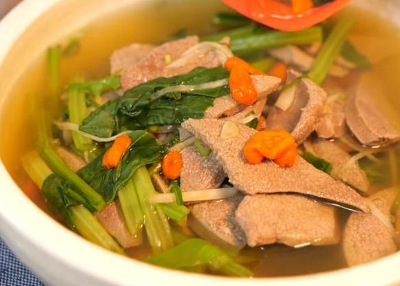 豬肝湯 豬肝湯