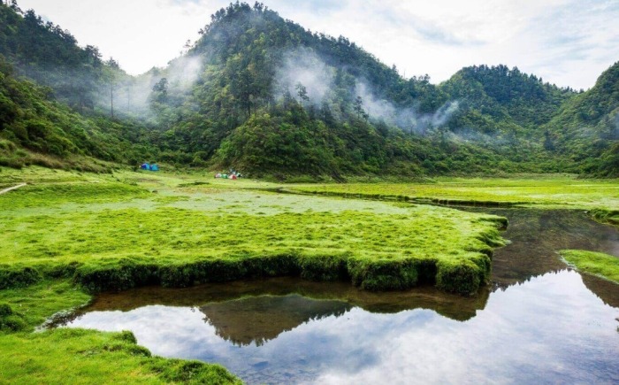 松蘿湖 松蘿湖