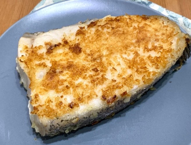 煎鱈魚 煎鱈魚