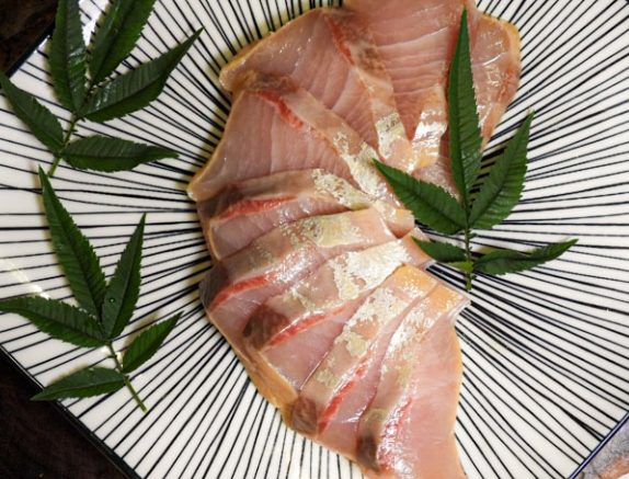 紅甘生魚片 紅甘生魚片