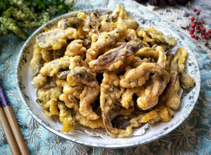 炸香菇 炸香菇