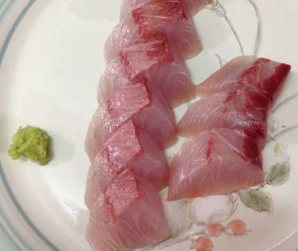 紅甘生魚片 紅甘生魚片
