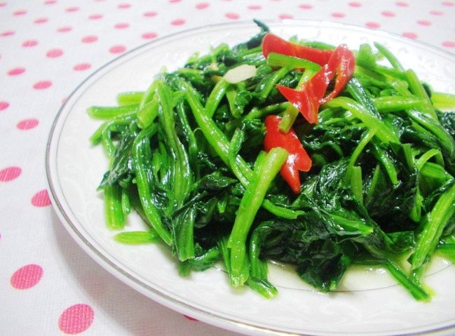炒菠菜 炒菠菜
