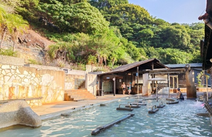 黃池泡湯 黃池泡湯