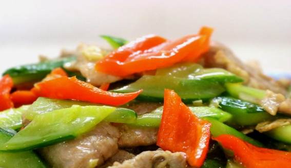 炒肉片 炒肉片