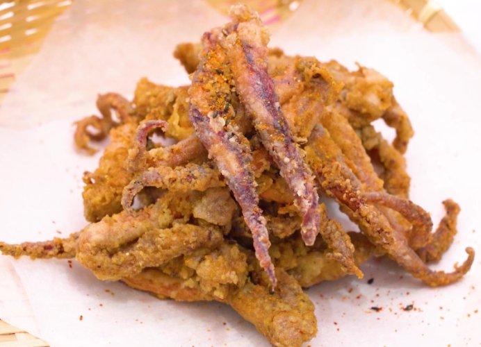 炸魷魚 炸魷魚