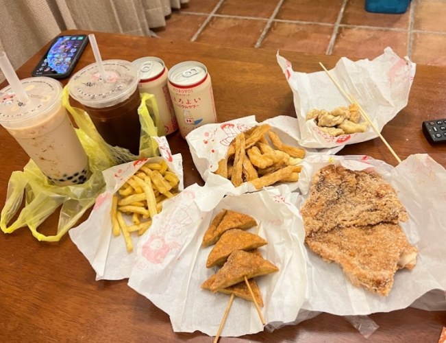 中美街美食
