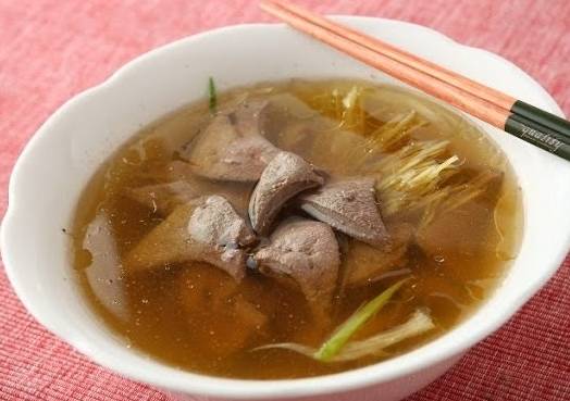 豬肝湯 豬肝湯