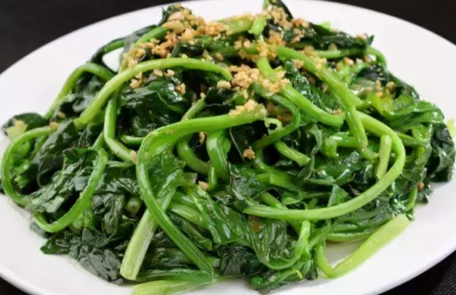 炒菠菜 炒菠菜