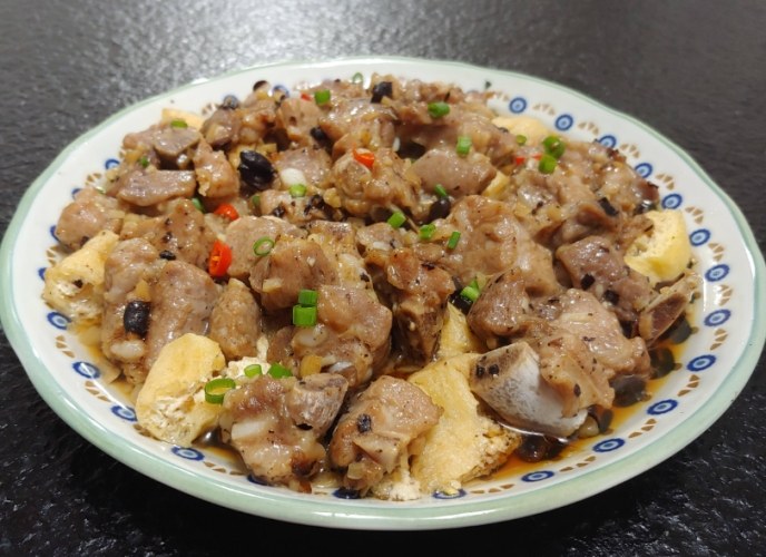 豉汁蒸排骨 豉汁蒸排骨