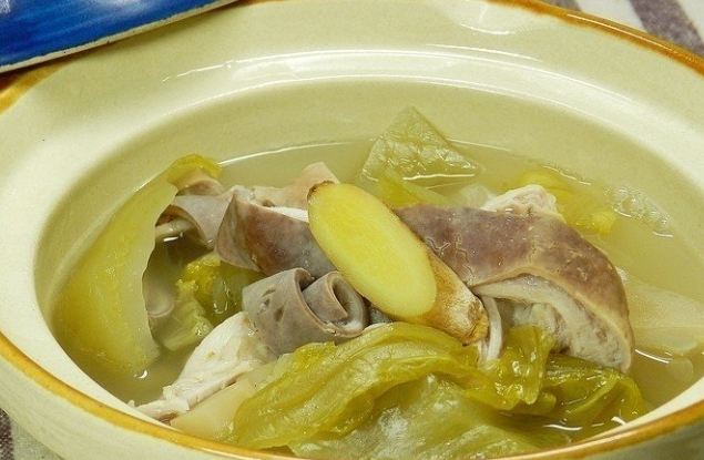 酸菜豬肚湯 酸菜豬肚湯