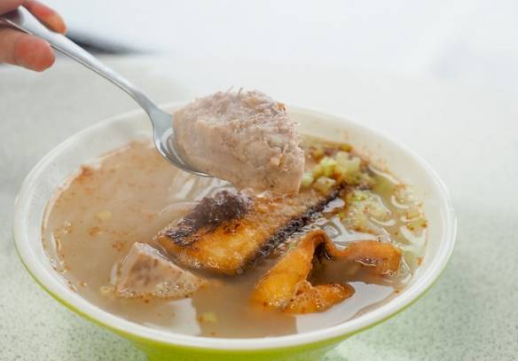 白帶魚米粉湯 白帶魚米粉湯