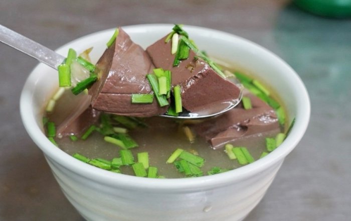 大腸豬血湯 大腸豬血湯