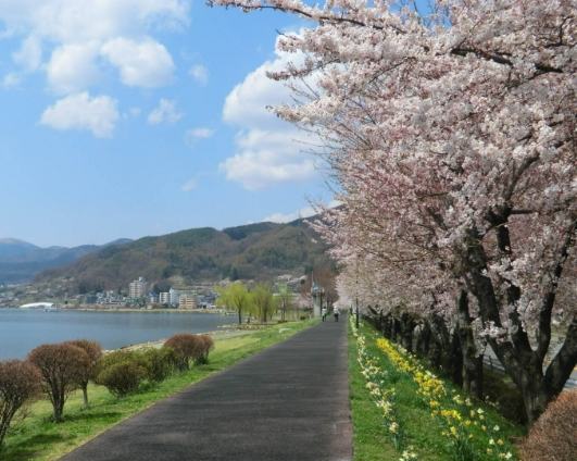諏訪湖 諏訪湖