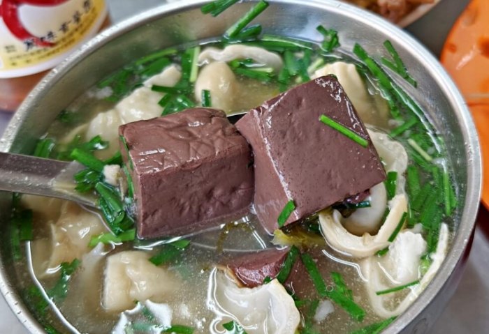 大腸豬血湯 大腸豬血湯