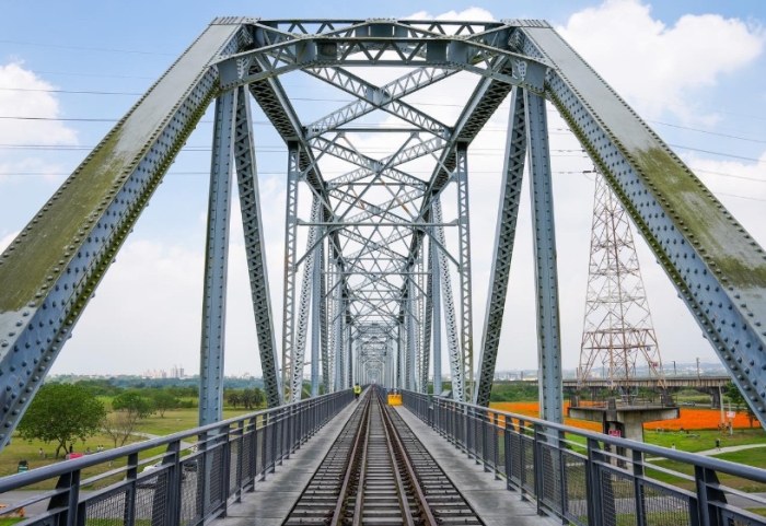下淡水溪鐵橋 下淡水溪鐵橋