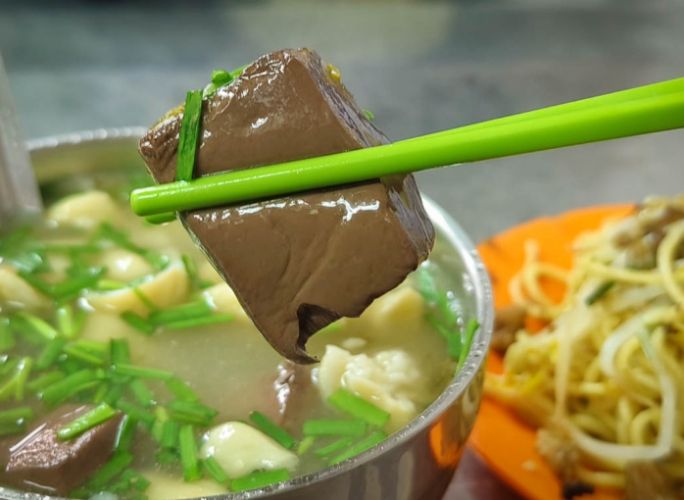 大腸豬血湯 大腸豬血湯