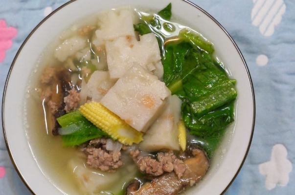 蘿蔔糕湯 蘿蔔糕湯