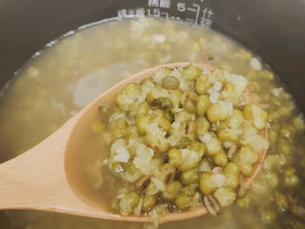 電鍋綠豆湯煮法