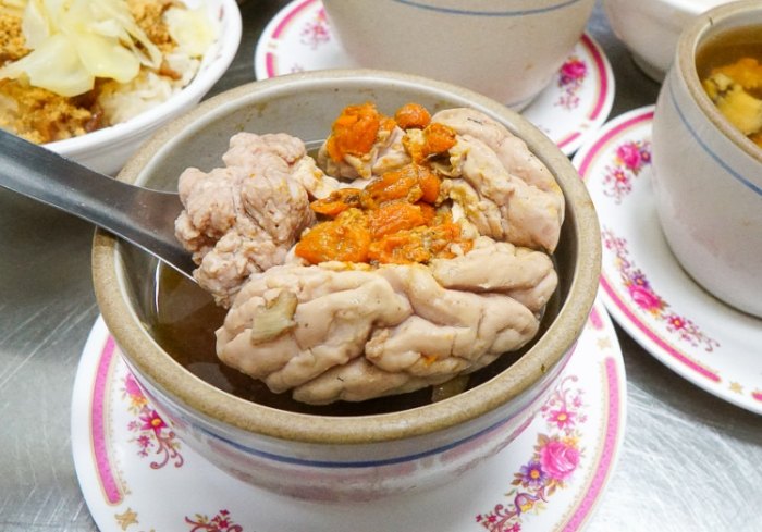豬腦湯 豬腦湯