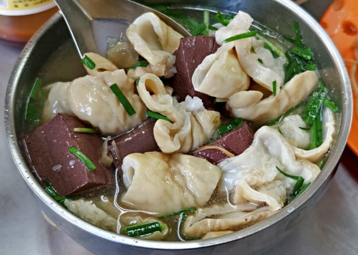大腸豬血湯 大腸豬血湯
