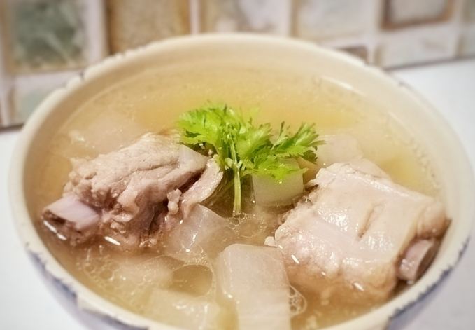 菜頭排骨湯 菜頭排骨湯