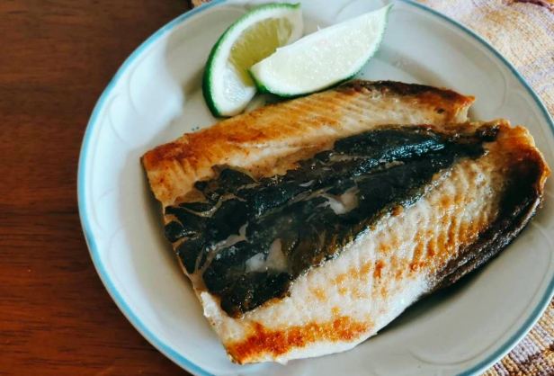 煎虱目魚 煎虱目魚