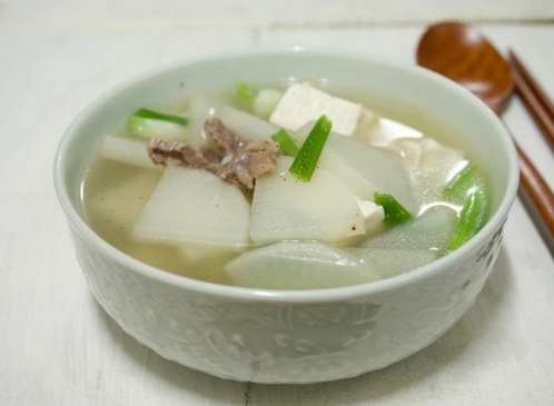 蘿蔔糕湯 蘿蔔糕湯