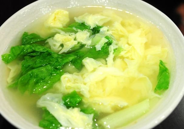青菜蛋花湯