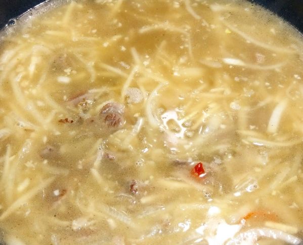 生炒鴨肉羹 生炒鴨肉羹