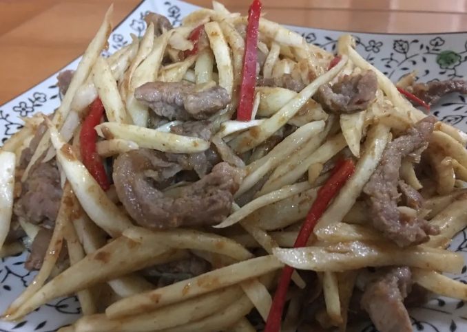 茭白筍料理