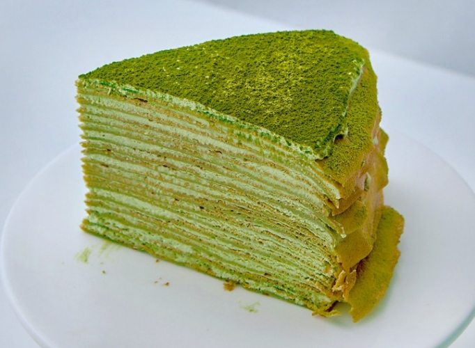 抹茶千層蛋糕 抹茶千層蛋糕