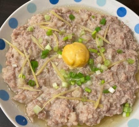 咸蛋蒸肉餅 咸蛋蒸肉餅