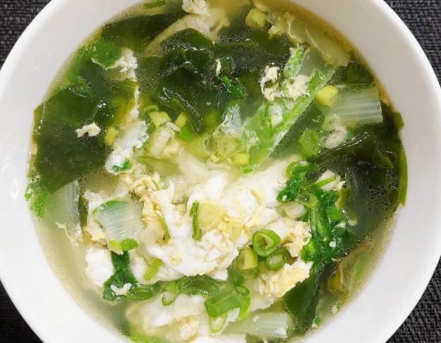 青菜蛋花湯