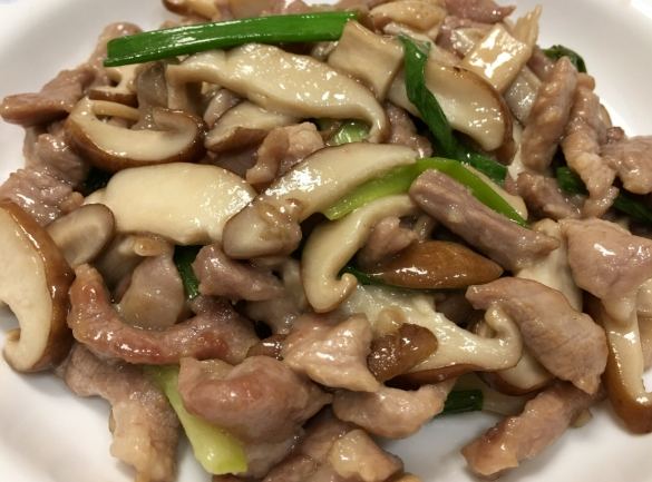 炒香菇