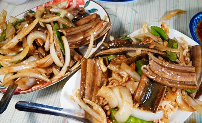 炒鱔魚